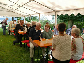 100 Jahrfeier Weingartenkapelle in Naumburg mit Bischof Dr. Michael Gerber (Foto. Karl-Franz Thiede)